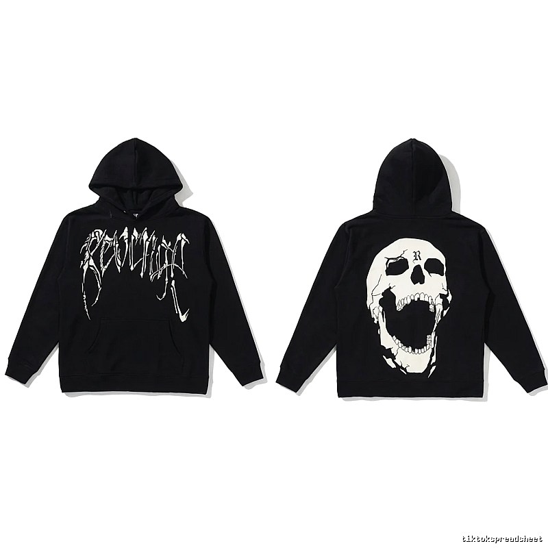 Revenge Skull Dark Style Hoodie