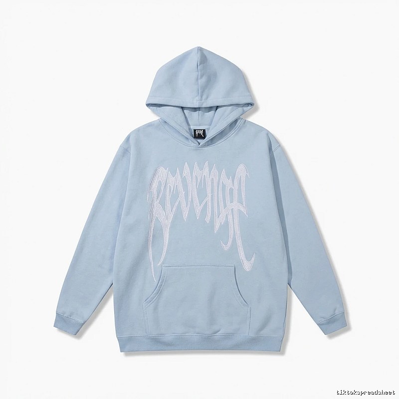 Revenge trendy and cool style light blue sweatshirt