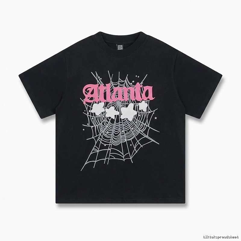 Sp5der Atlanta Black T-shirt