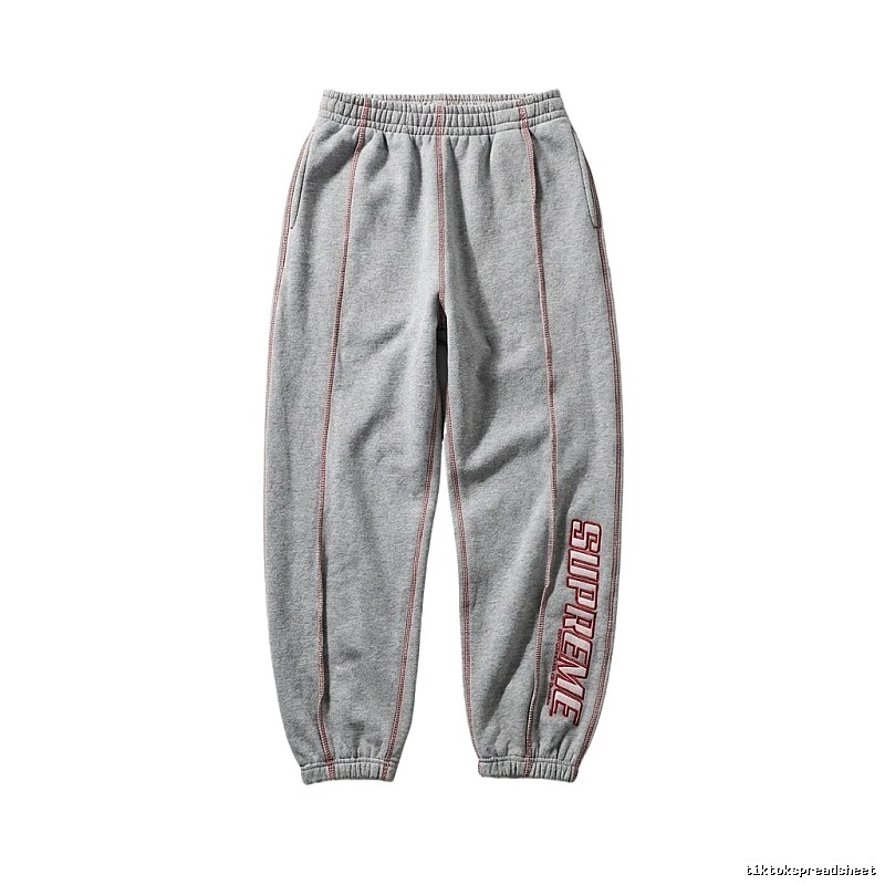 Supreme sporty grey sweatpants