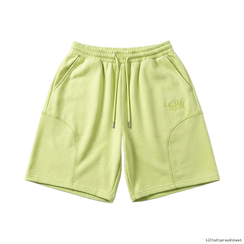 SynaWorld casual light green shorts