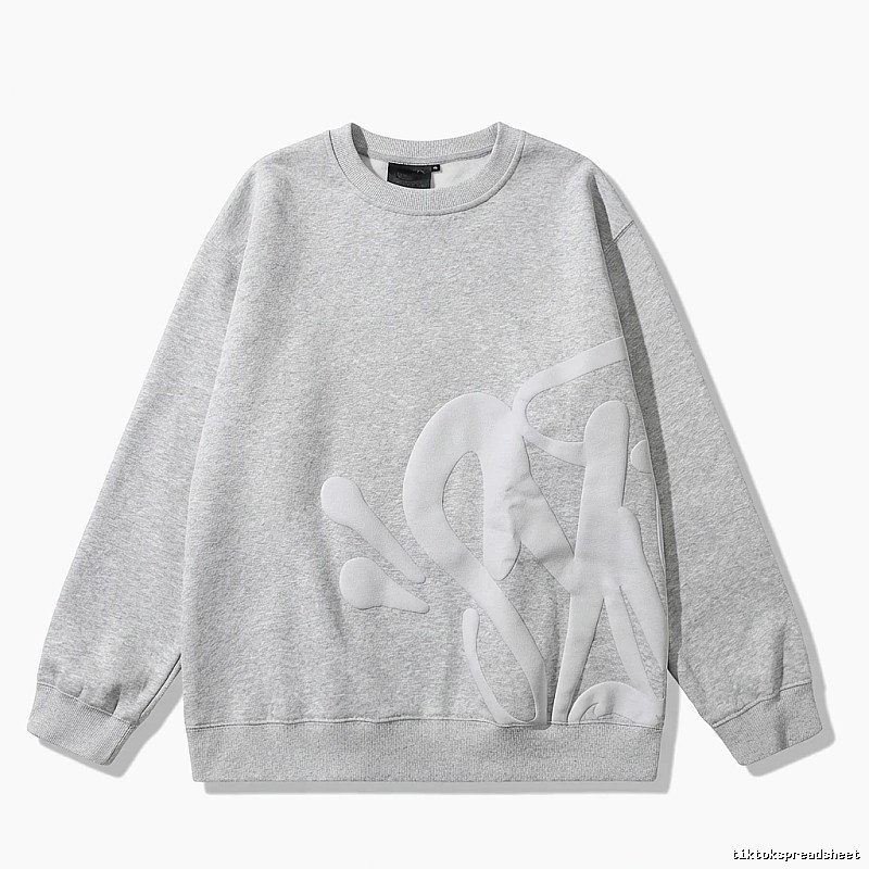 SynaWorld Trendy Cool Gray Sweatshirt