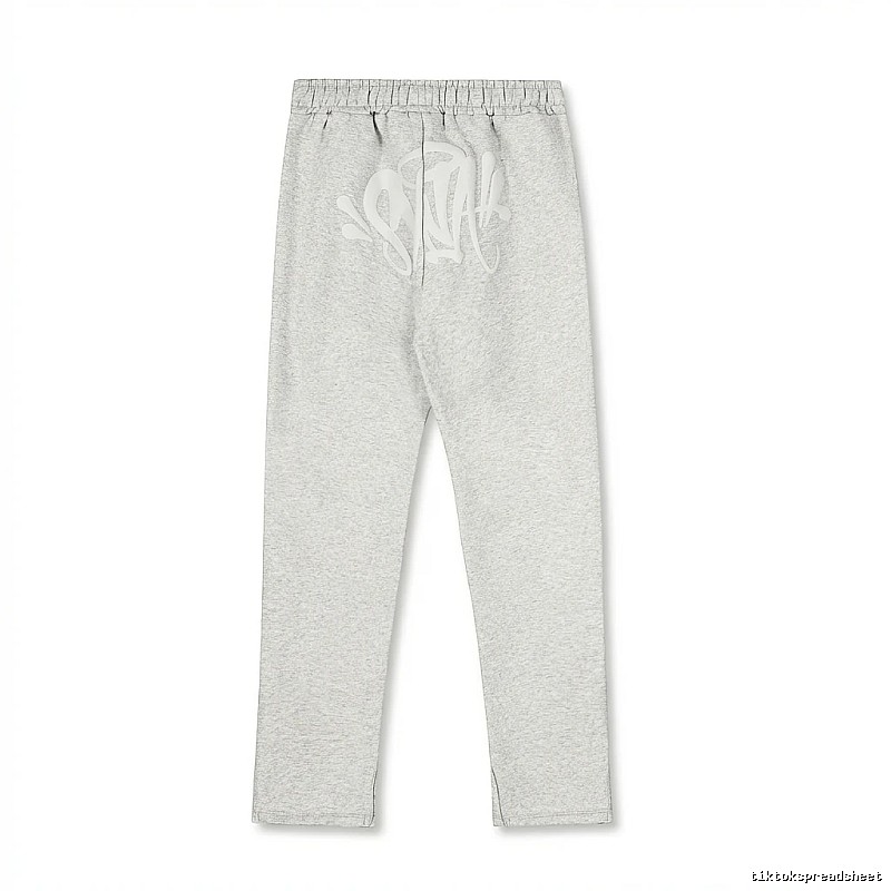 SynaWorld Trendy Cool Style Light Gray Sweatpants