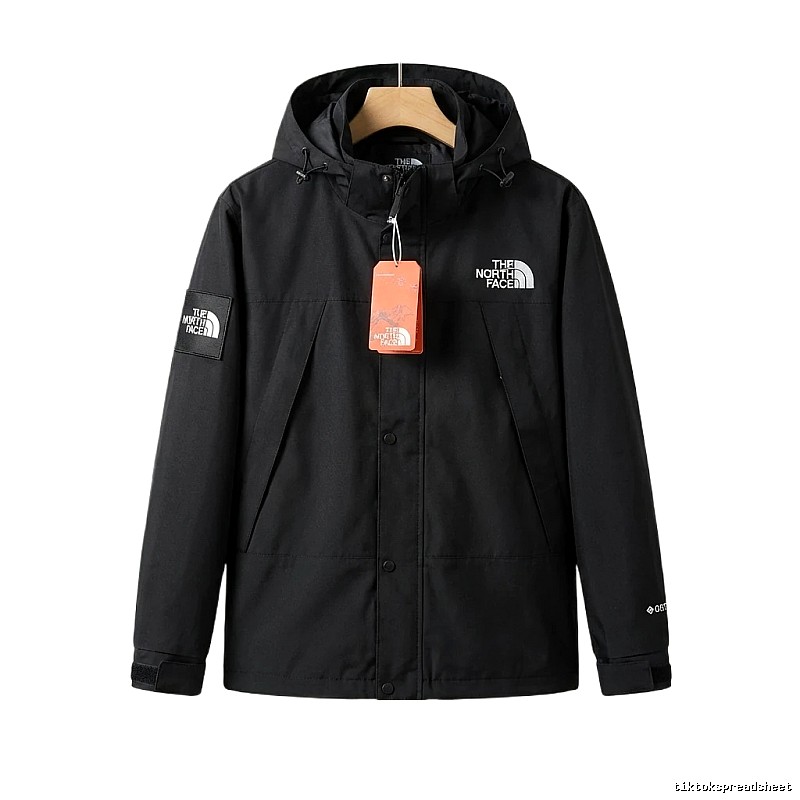 The North Face outdoor-style black coat
