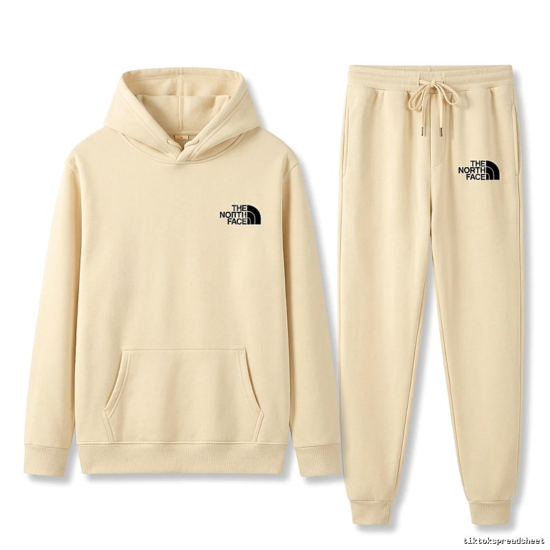 The North Face Simple Style Beige Suit