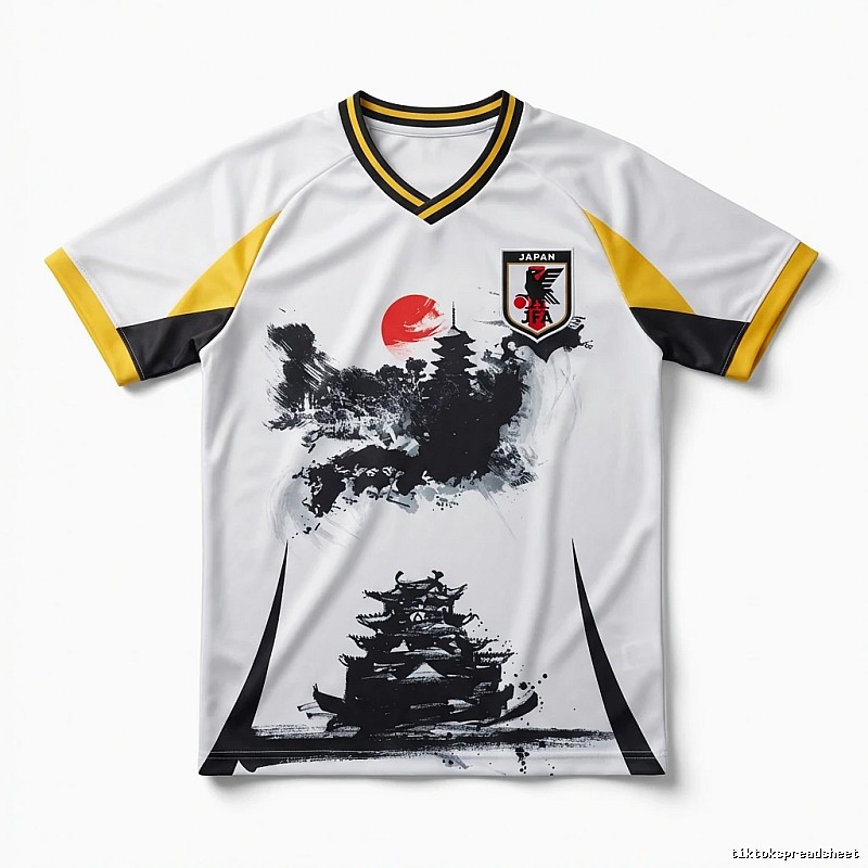Tokyo Ghoul and Wind White-Yellow-Black T-shirt
