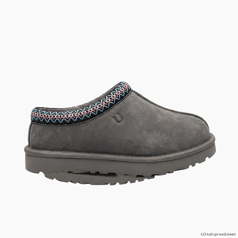 UGG retro embroidered style grey shoes