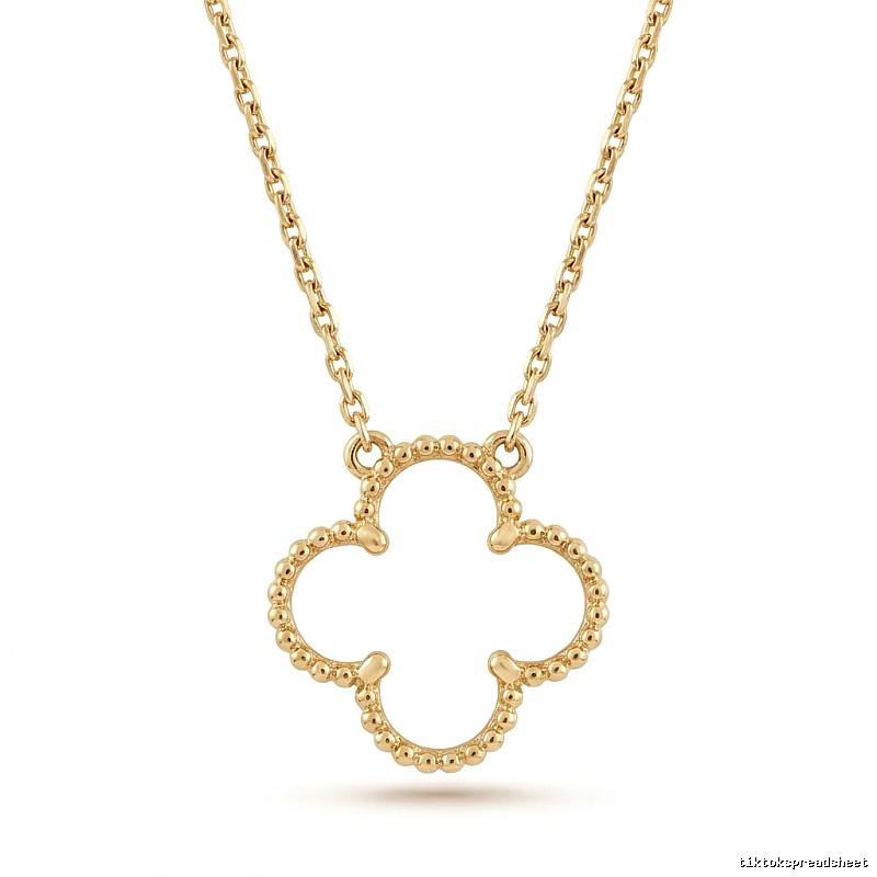 Van Cleef & Arpels Four-leaf Clover Gold Necklace