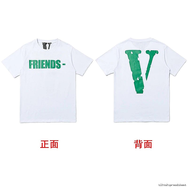 Vlone Statement Logo T-shirt Black Purple Vlone for Easy Pairing